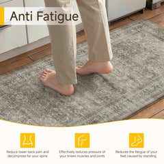 Waterproof kitchen mat pair for floors image 4