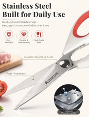 Astercook Kitchen Scissors cutting meat and poultry
