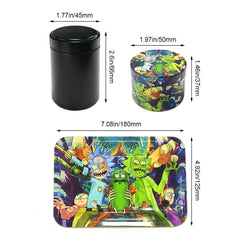 Kitchen Spice Grinder 2 cartoon 4 side view