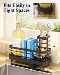 Kitsure sponge holder slim 3.5 inch width