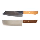 Kiwi Brand Deba Style Flexible Chef Knives set of 2 blades