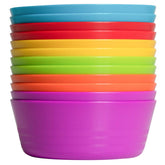 Klickpick home set of 12 kids bowls in 6 colours