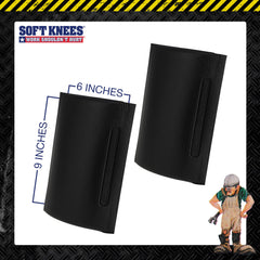 Hidden knee pad inserts compatible with double knee work pants