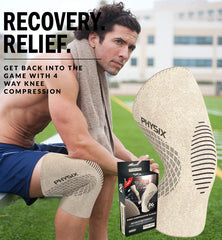 Knee brace for meniscus tear and knee stability