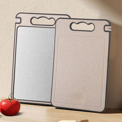 Cutting board featuring built-in knife sharpener