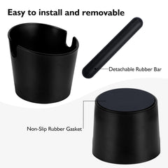 Multipurpose knock box for cafe and home use