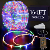 KNONEW 164FT 1000LED rope light for indoor and outdoor use
