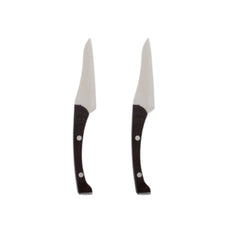 KNORK Pakkawood Walnut Paring Knife 3.5 inch blade with packwood handle
