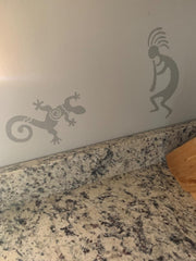 Kokopelli stencil 4-25x10 inches for painting