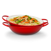 KooK Stir Fry Bowl 40 oz set of 2 cherry red