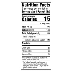 Six on-the-go drink mix packets for Kool-Aid Hydration Tropical Punch