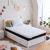KOPEECHO twin size mattress cooling gel memory foam