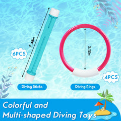 Kids pool toys for ages 4-8 and 8-12