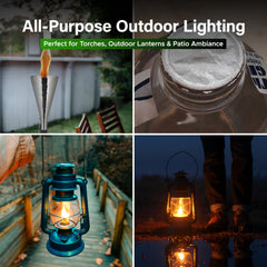 Tiki torch and lamp ready paraffin oil
