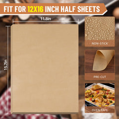 kovpnor parchment paper 12x16 inches