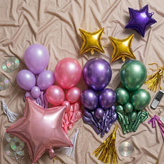 Kpop letter balloons centerpiece for celebration
