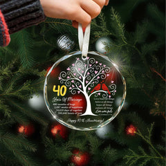 Gift-ready ornament in kraft gift box
