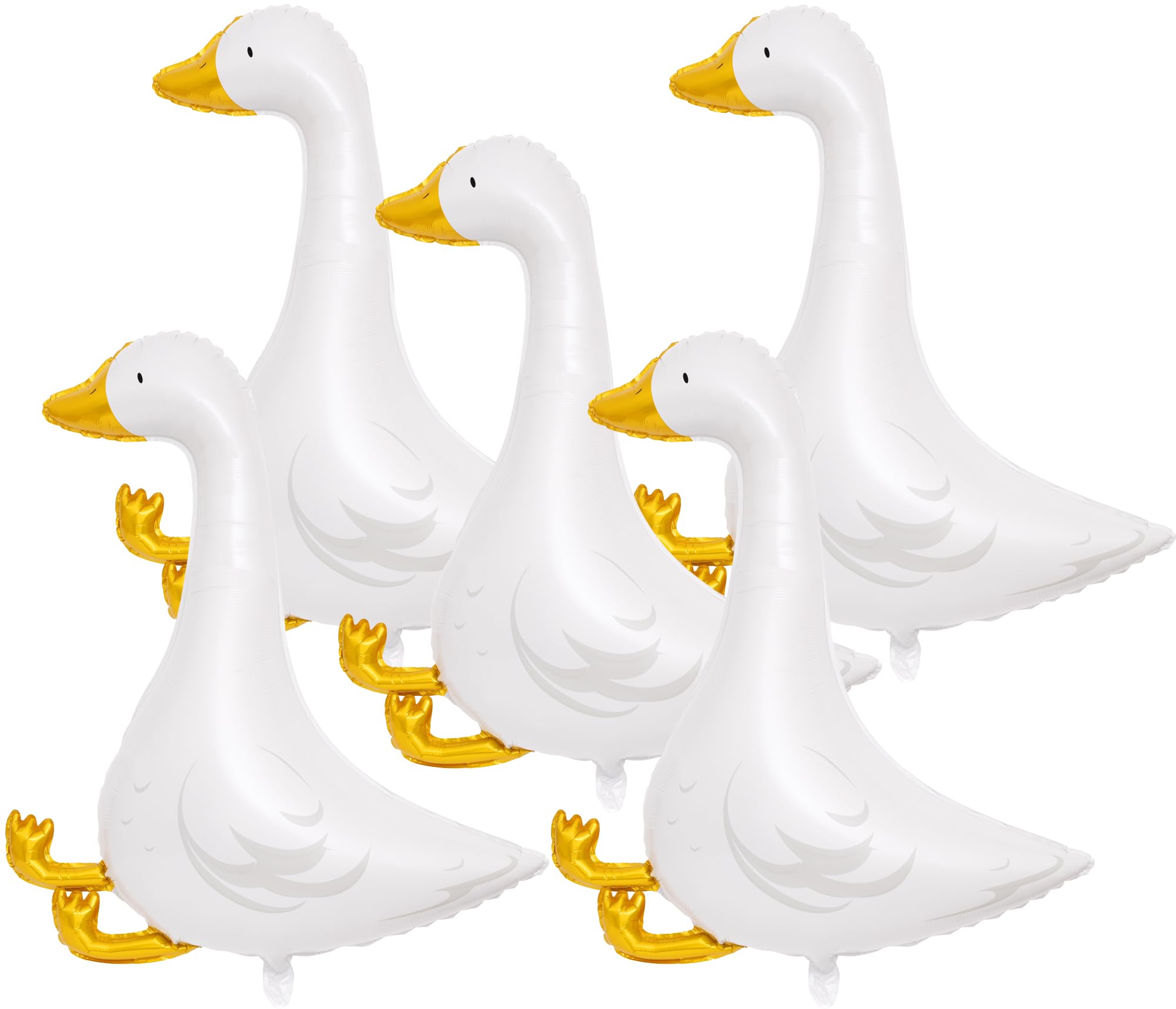 Kriyokiaa 35-inch Silly Goose foil balloon set