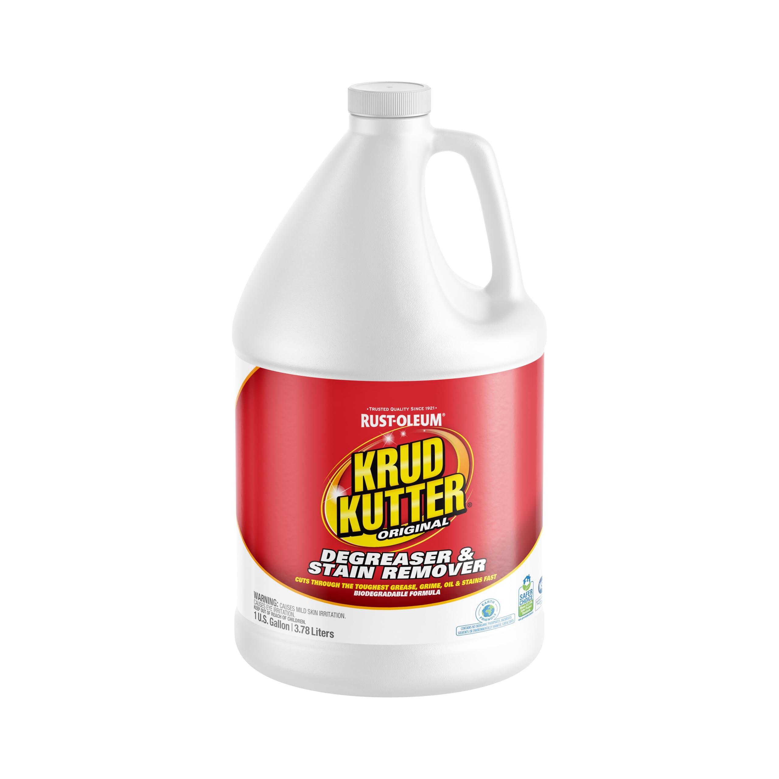 Krud Kutter Original Concentrated Cleaner Degreaser 1 gallon product label
