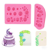 KuuGuu 2 PCS 3D pearl fondant mold packaging