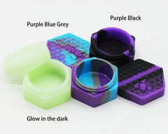 KUVIS hexagon round silicone mat 7-87in image