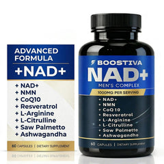 KXVUDE Boostiva NAD+ supplement for Men bottle