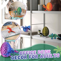 Kyerivs office desk decor dinosaur figure