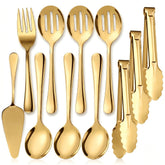 Kzovone stainless steel serving utensils set product image