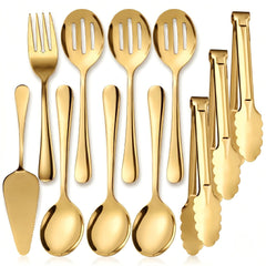 Kzovone stainless steel serving utensils set product image
