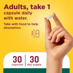 Gluten free and non habit forming Focus Boost Capsules packaging
