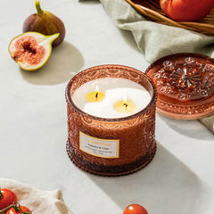 Double wick 12oz candle LA JOLIE MUSE Tomato & Vine