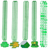 Labrostar St Patricks Day Beaded Necklace set front view