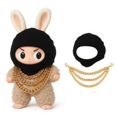Clothes for LABUBU 17cm doll display