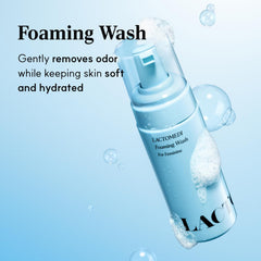 LACTOMEDI feminine foaming wash bottle side view