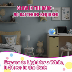 LAEBUILD Piggy Bank for Boys glow in the dark toy