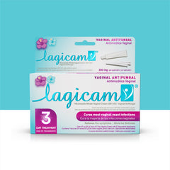 Lagicam V 3 Day Yeast Infection Treatment 25g cream tube