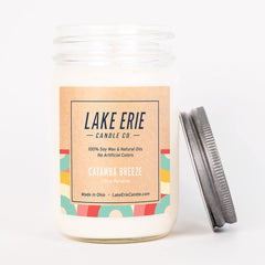 Lake Erie Candle Co Catawba Breeze soy wax candle 12oz