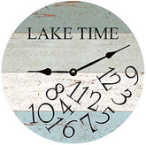 Lake Time Clock four color design