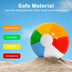 Durable PVC beach ball for kids Lamnhin