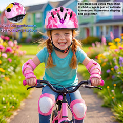 Lamsion helmet and 7 piece protective gear set with pads