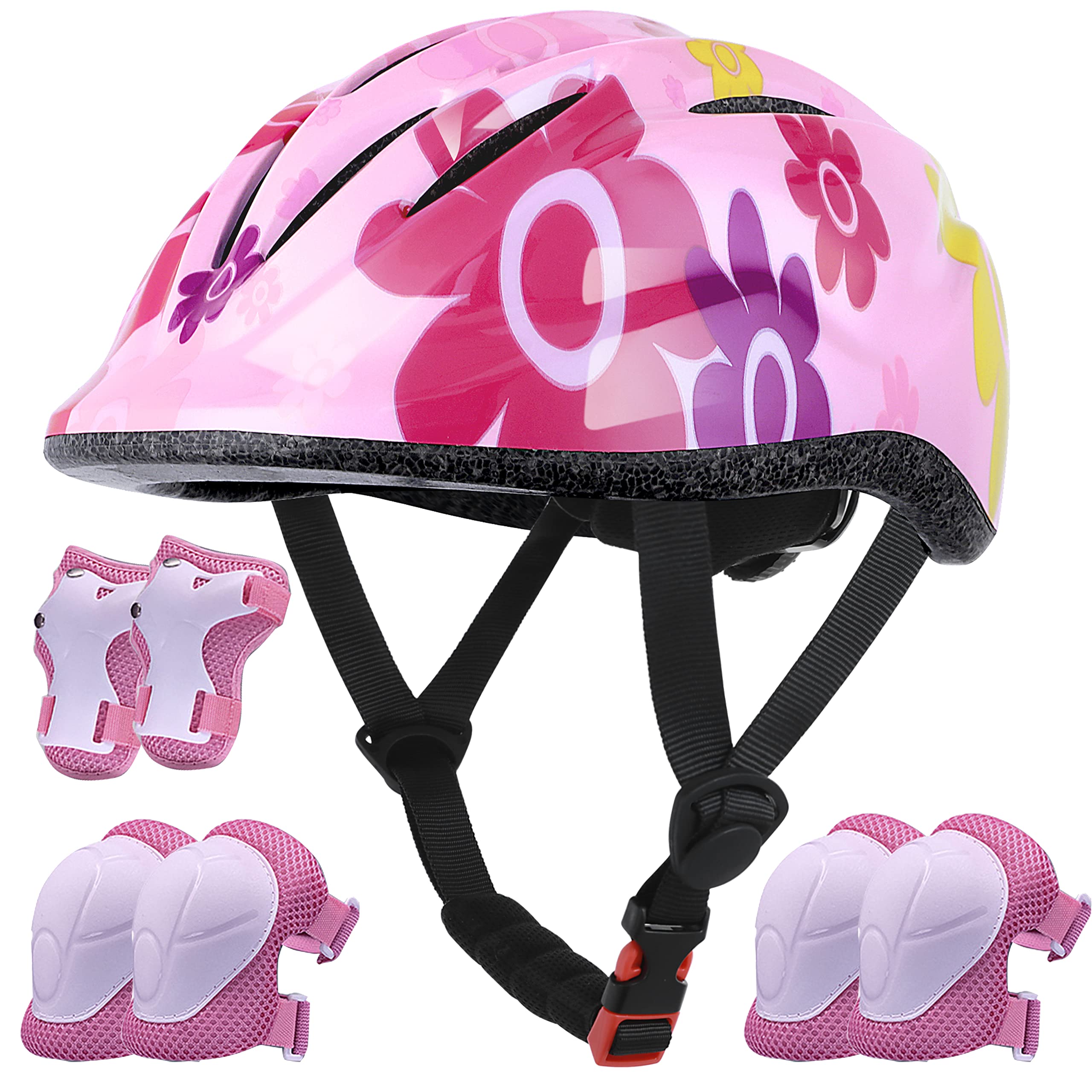 Lamsion kids helmet adjustable for ages 3-8