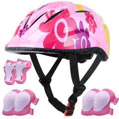 Lamsion kids helmet adjustable for ages 3-8