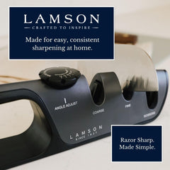 Lamson diamond tipped ceramic sharpening scissors