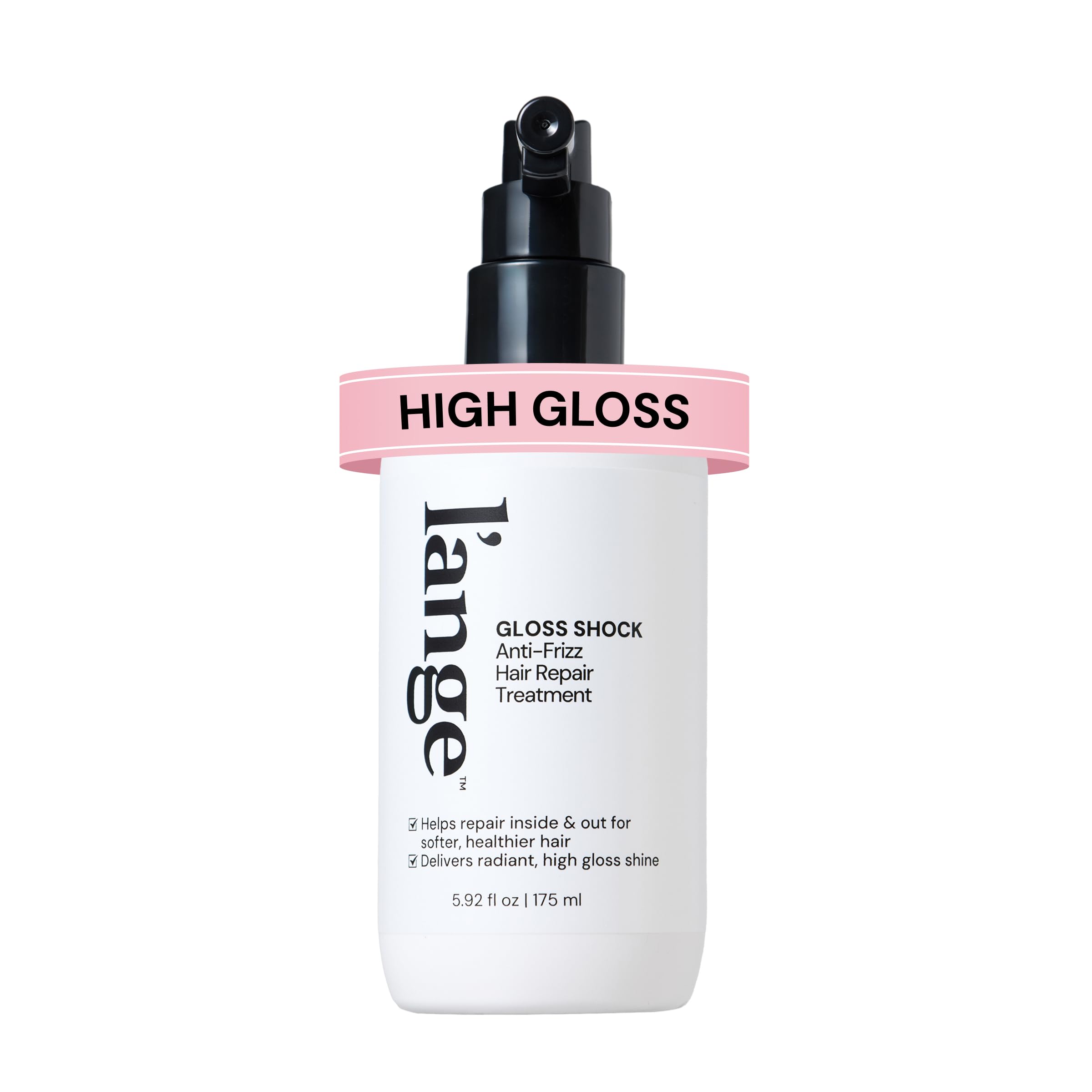 L’ANGE HAIR Gloss Shock packaging and bottle