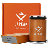 LaPeak rolling knife sharpener with diamond and ceramic discs