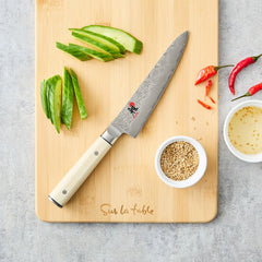 Large 15 by 11 inch bamboo cutting board