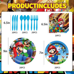 20 large 9-inch dinner plates for party