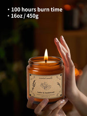 Aromatherapy candle ideal for home relaxation and gifting