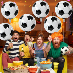 Realistic football Mylar balloons large size