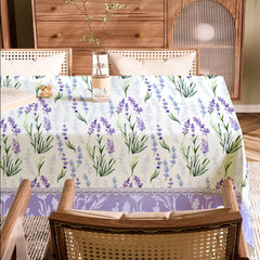 large 60x104 inch tablecloth fits most tables